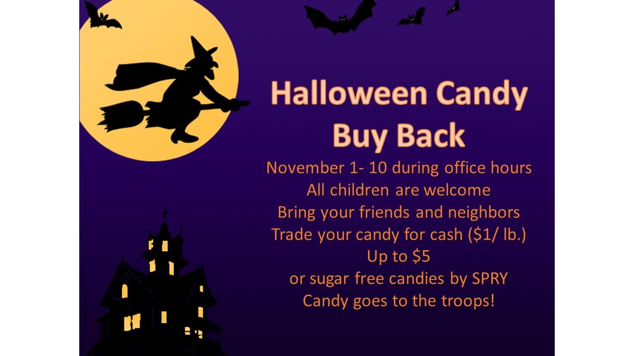 Halloween Candy Buy Back in La Grange, IL